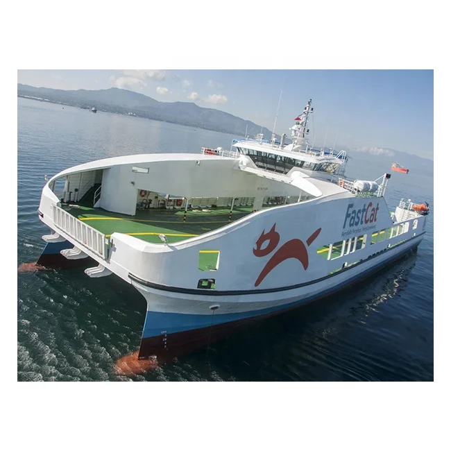 
50M Ro Ro Vessel for Passenger and Car Ferry Catamaran for Island Transportation FastCat Passenger Ferry 
