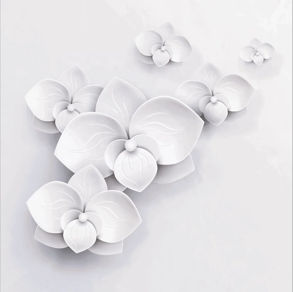 Caracata white marble to see 3d polished glazed porcelain