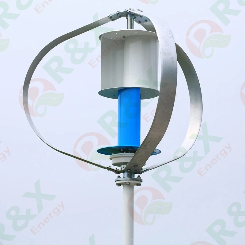 48v 120v 220v Hybrid Power System 3kw 5kw 15kw Vertical Turbine with Hybrid MPPT Charger Controller Wind Generators