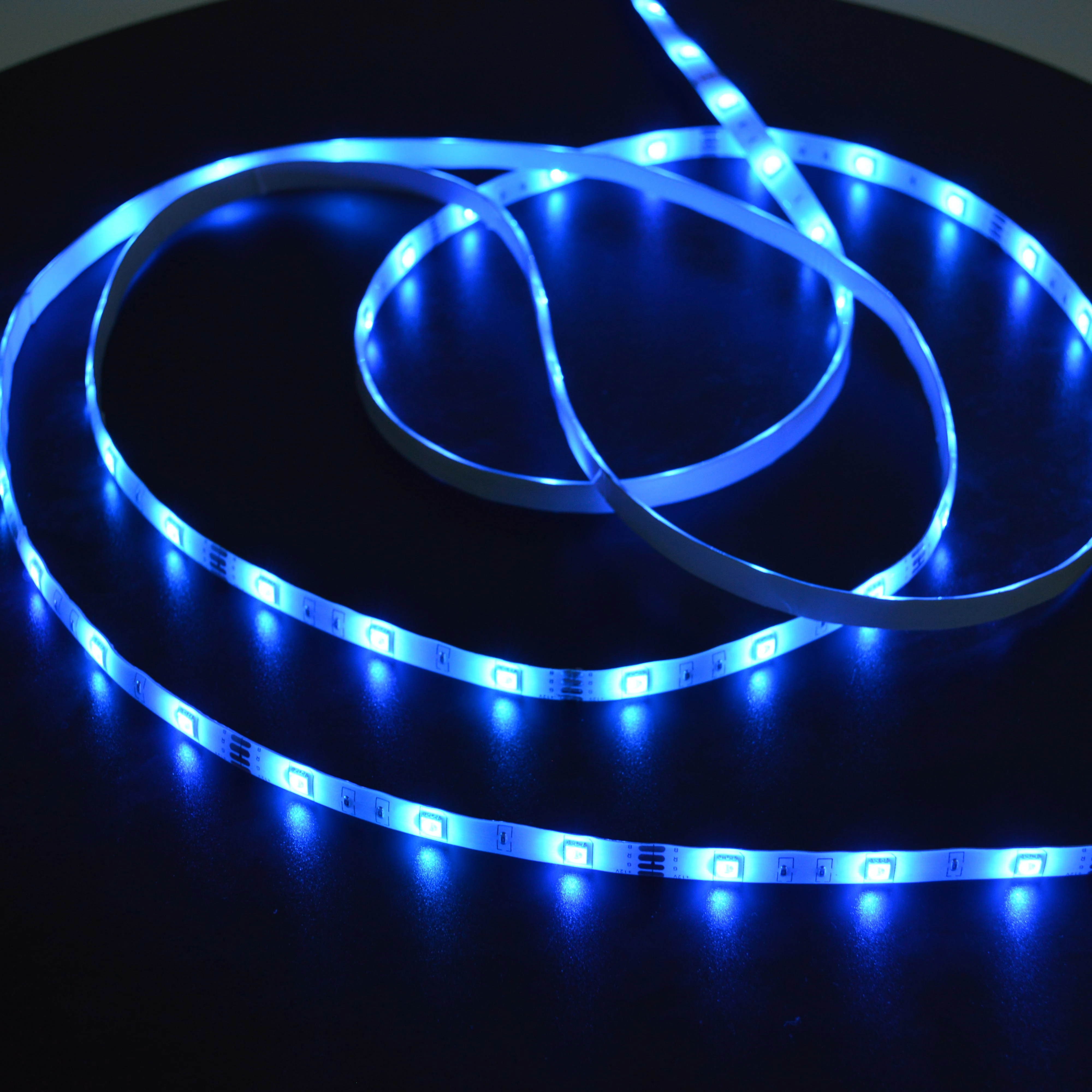 5M Smart Durable Ip65 LED Light Strip Led Bracelet RGB DC 12V OEM Copper 80 Set De 3 Luces Led Con Control Remoto Remote Control