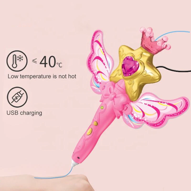 Kids Creativity 3d Drawing Pen educational 3d Drawing Pen DIY drawing Printing 3D Pen KID Birthday Gift Toy