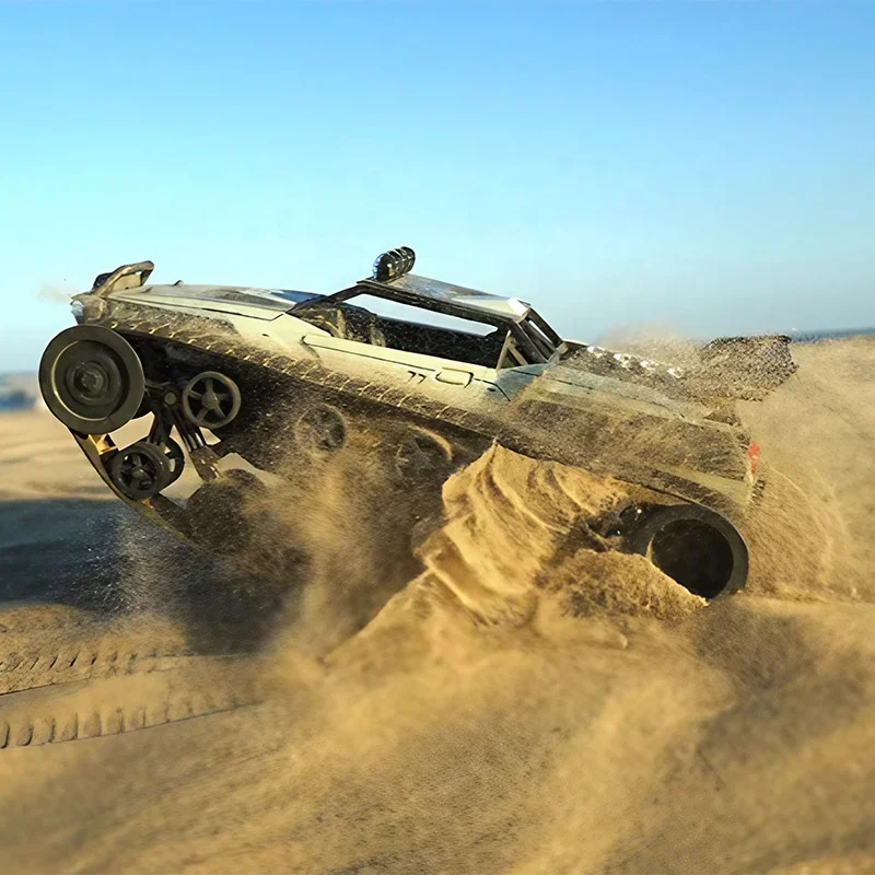 Pinecone Sg-1204 Ev2 1/12 Die-Cast Military Truck Dual Tracked Off Road Car Panzer Remote Control Toys Rc Diecast Crawler 4X4