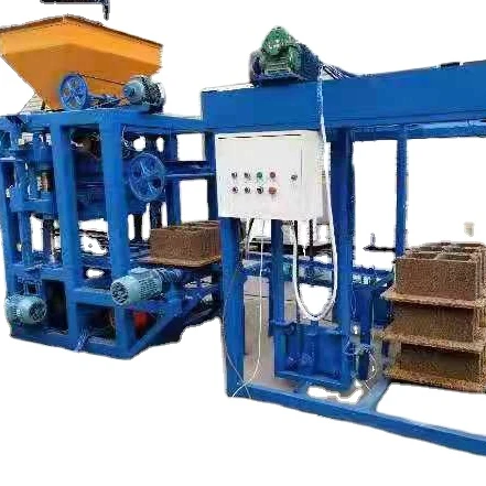 Hollow block making machine,High quality automatic cement brick pressing machine