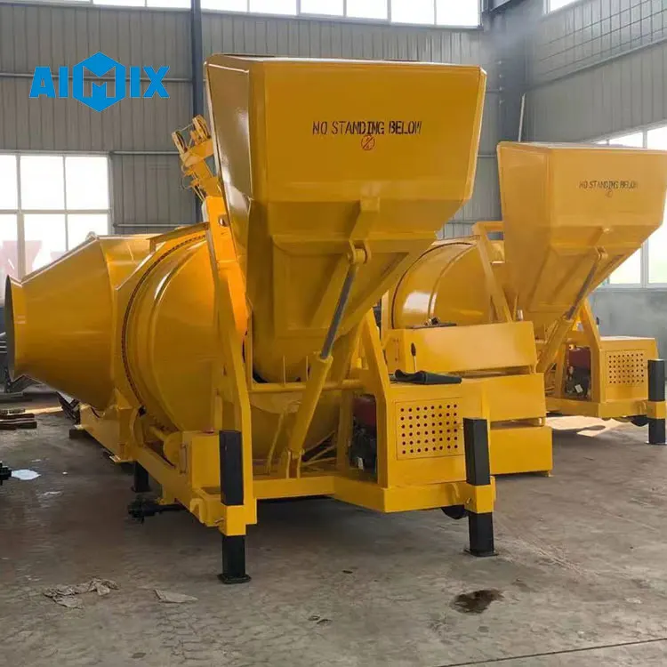JZR500 diesel engine cement mixer mobile concrete mixer machine price