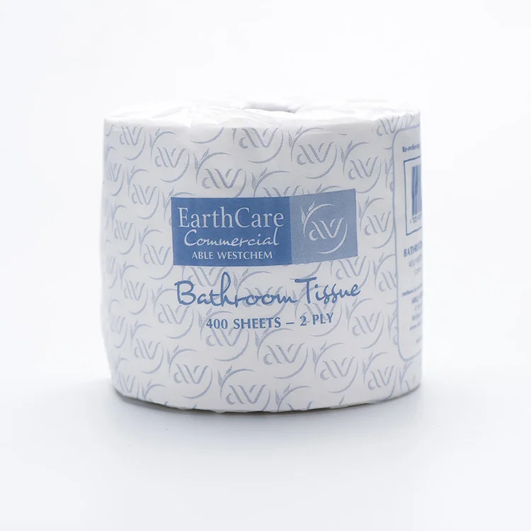 Mixed Pulp White Tissue Roll Natural Paper Napkin 2 Ply 300 Sheets Tissue Paper Custom Embossing Toilet Paper