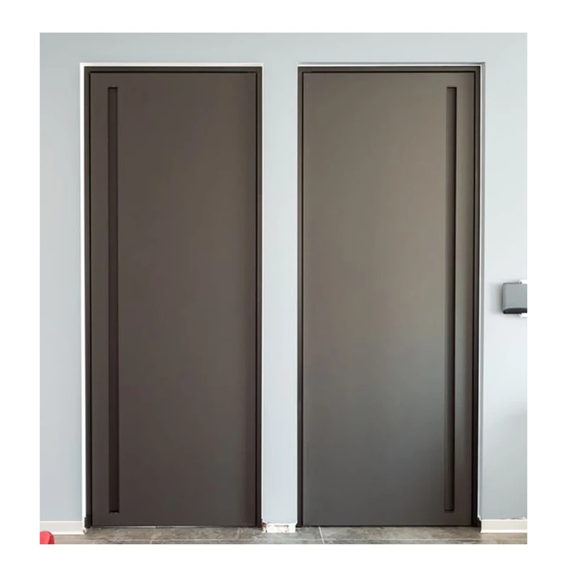 Modern minimalism invisible door customized with high quality and good price pre-hung interior door