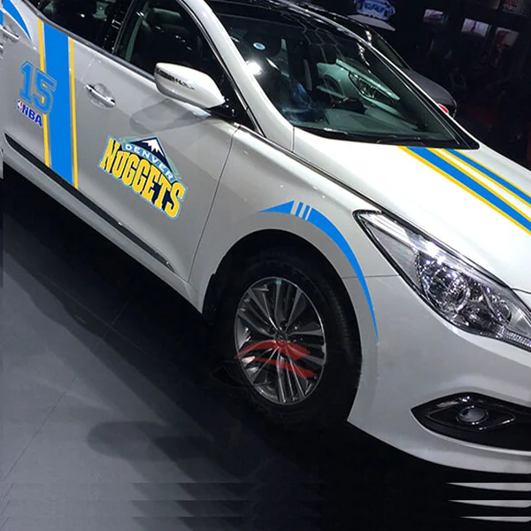 Удивительная рекламная Виниловая наклейка для автобуса, наклейки на бампер, индивидуальная Водонепроницаемая Виниловая наклейка для автобуса, индивидуальная наклейка на бампер автомобиля