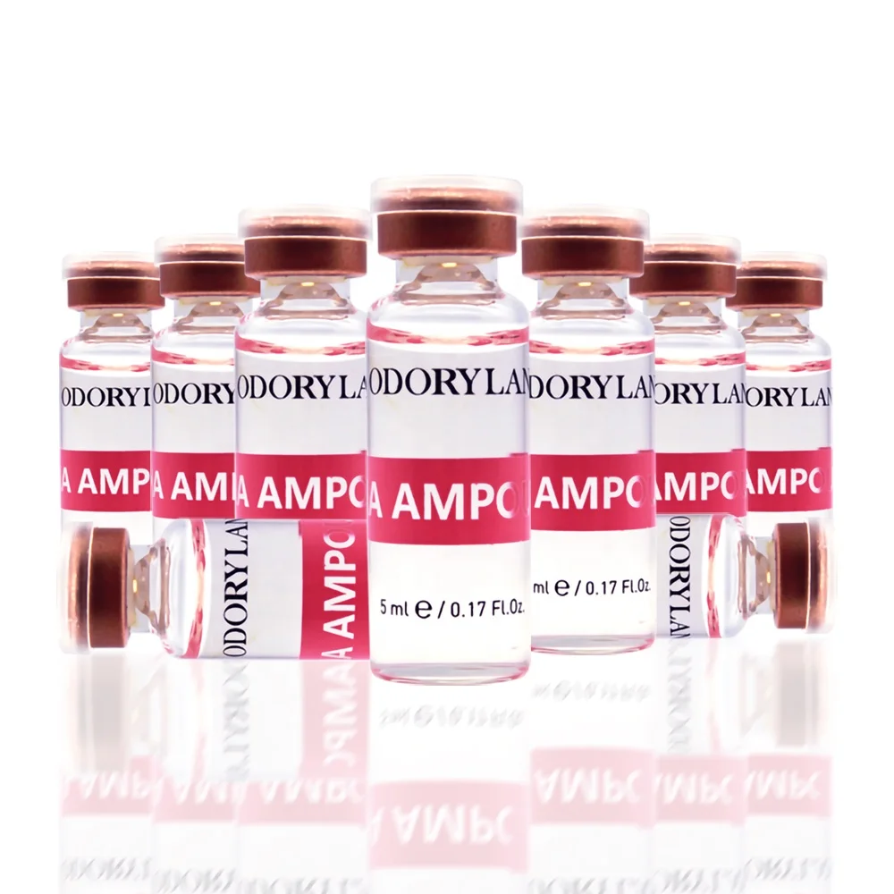 Best Selling Korea 5ml*10 Vials Molecular Cross-linked Hyaluronic Acid Ampoule Mesotherapy Collagen Ha Hyaluronic Acid Skin Whit