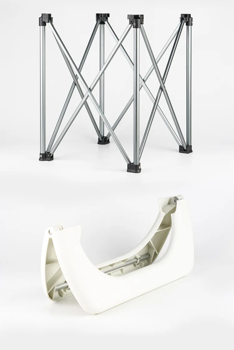 Hot selling Multi-function Sturdy and durable folding toilet Folding storage Portable storage bag trash can toilet seat outdoor