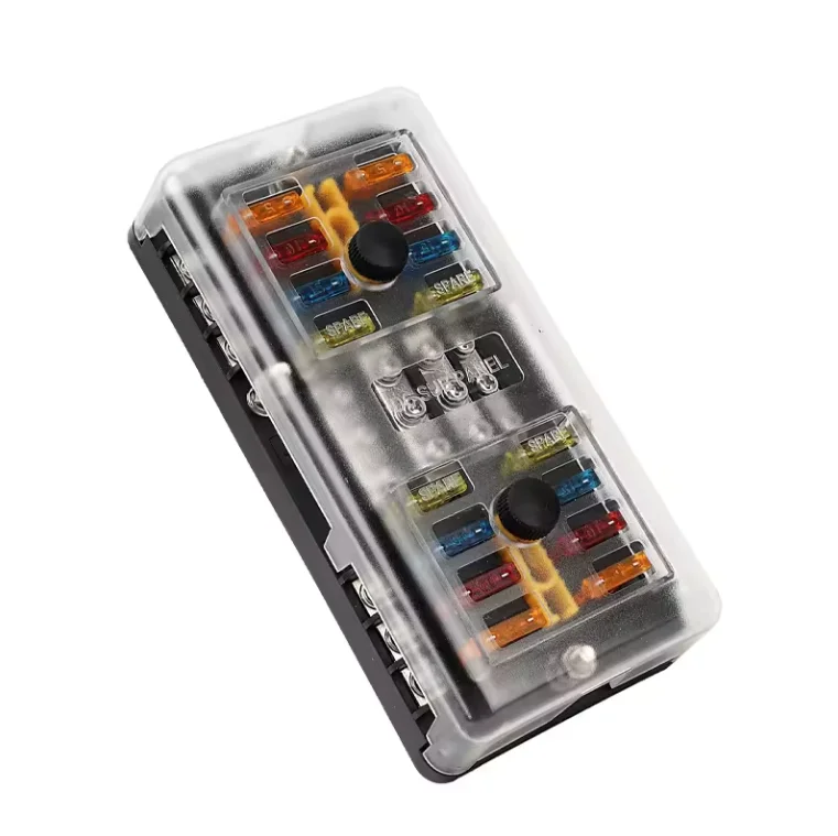 16 Way Fuse Box Dual Circuit Automotive Fuse Box Holder Panel