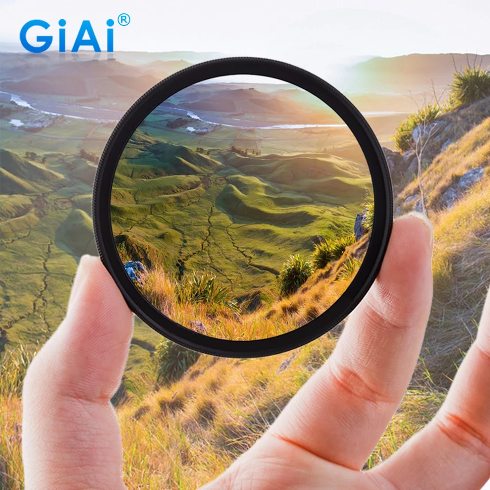 52mm 67mm 77mm Professional Production Optical Glass Circular-polarized Filter For Cameras