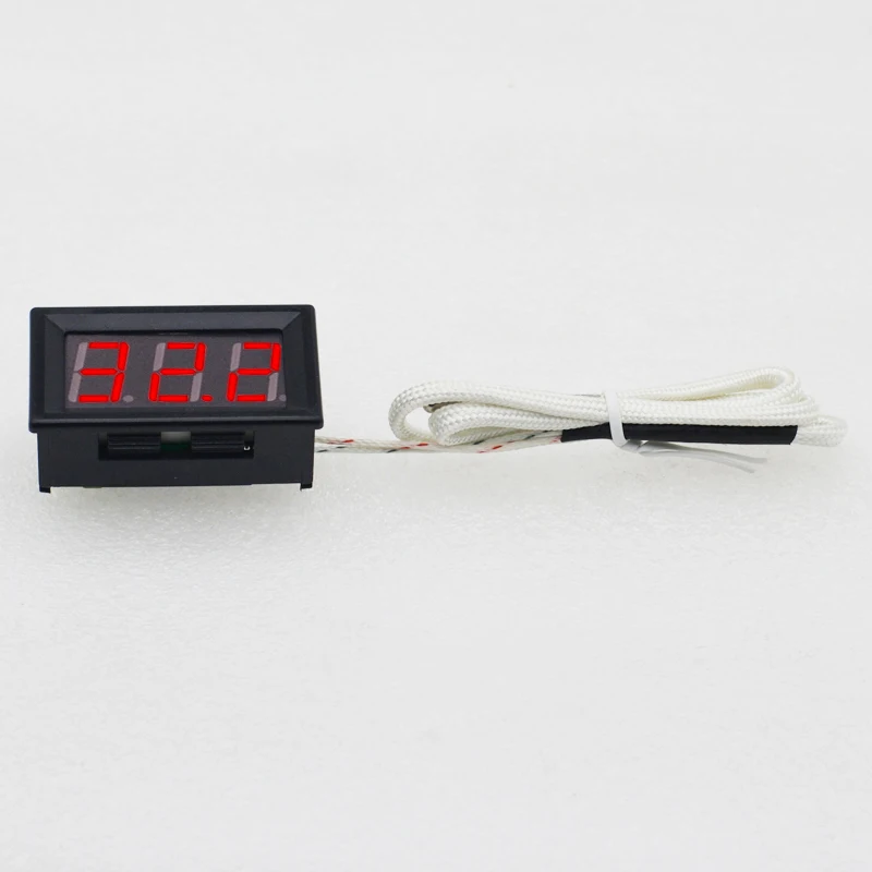 Dc 12v Digital Display High Temperature Thermometer K Type Thermocouple Industrial Digital Thermometer -20-50 Degrees XH-B310