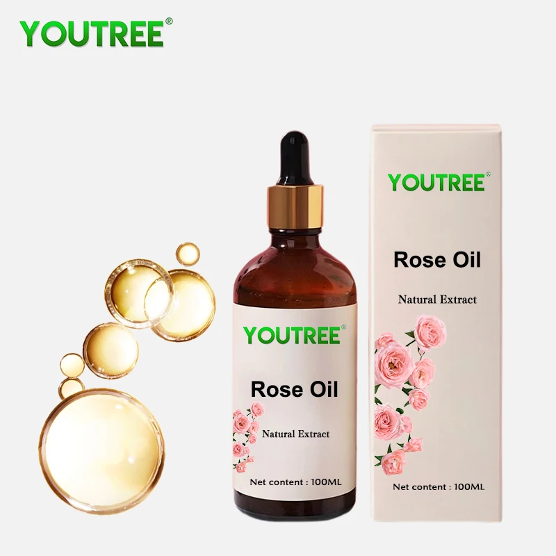 Youtree розовое масло 100% натуральное органическое эфирное для изготовления парфюмерного ароматерапевтического массажа