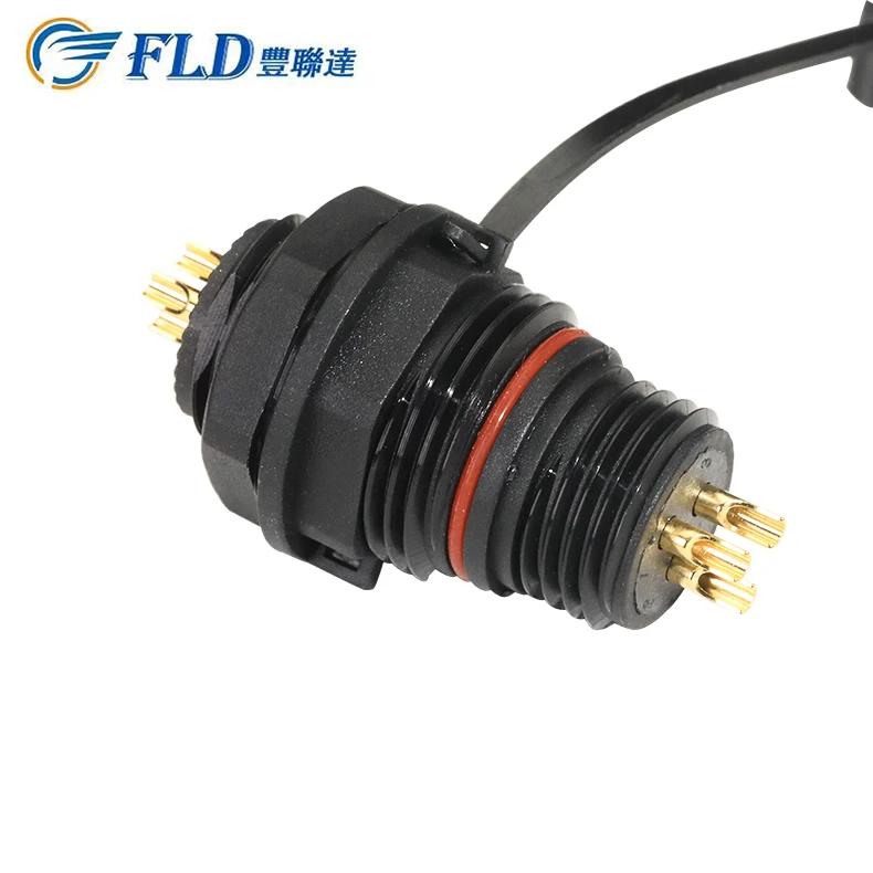 Led stripe connector Magnetic 5 6 9 Pin Connector 3Pin Male Pogo Pin Connector