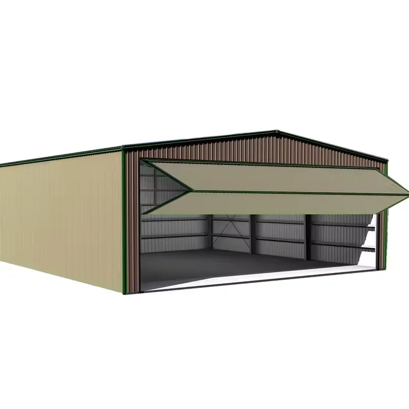 Customizable Steel Structure Aircraft Hangar for Long-Term Plane Storage