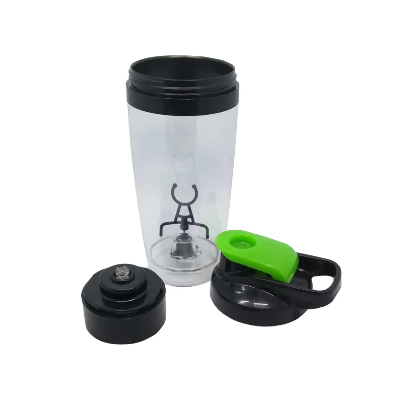 
Portable Custom Bpa Free 600ml Fitness Gym Sports Vortex Protein Milkshake Electric Shaker Bottle 