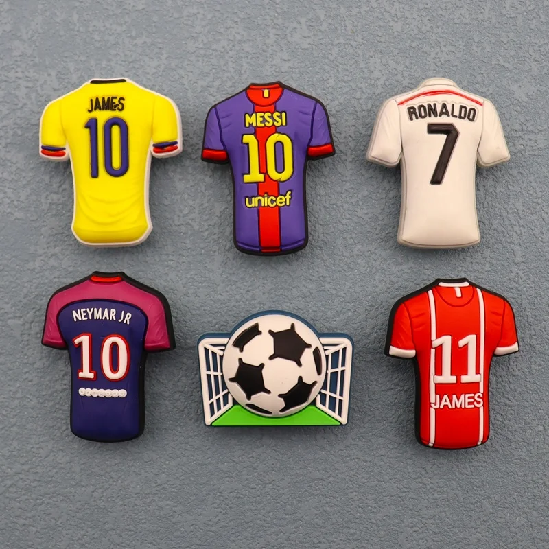 custom croc charm wholesale rubber Charms shoes accessories Decorations soccer Sports charms