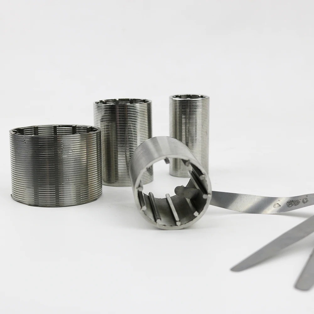 2021 Year New Products Water Well Filter Metal Wedge Wire Screen Filter Mesh johnson Screen