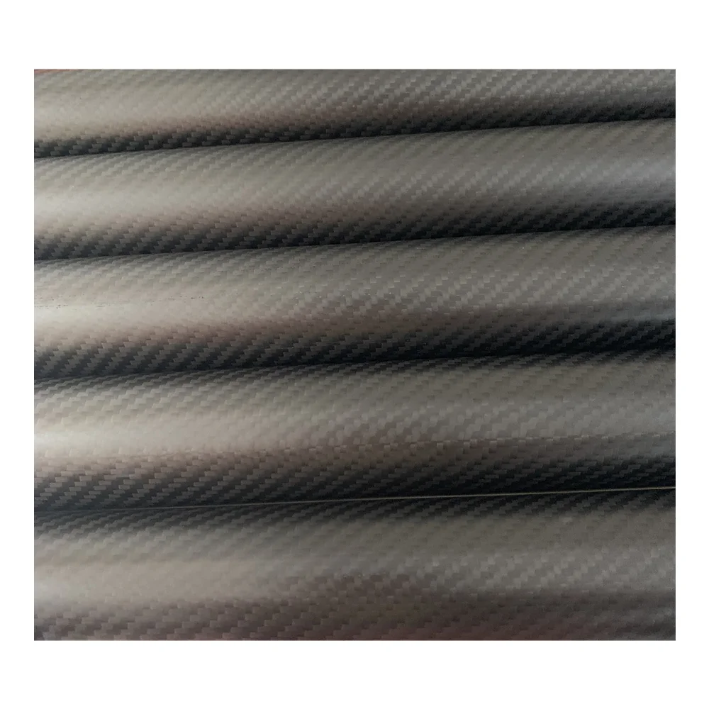 Customized round carbon fiber tubes large diameter carbon fiber tube