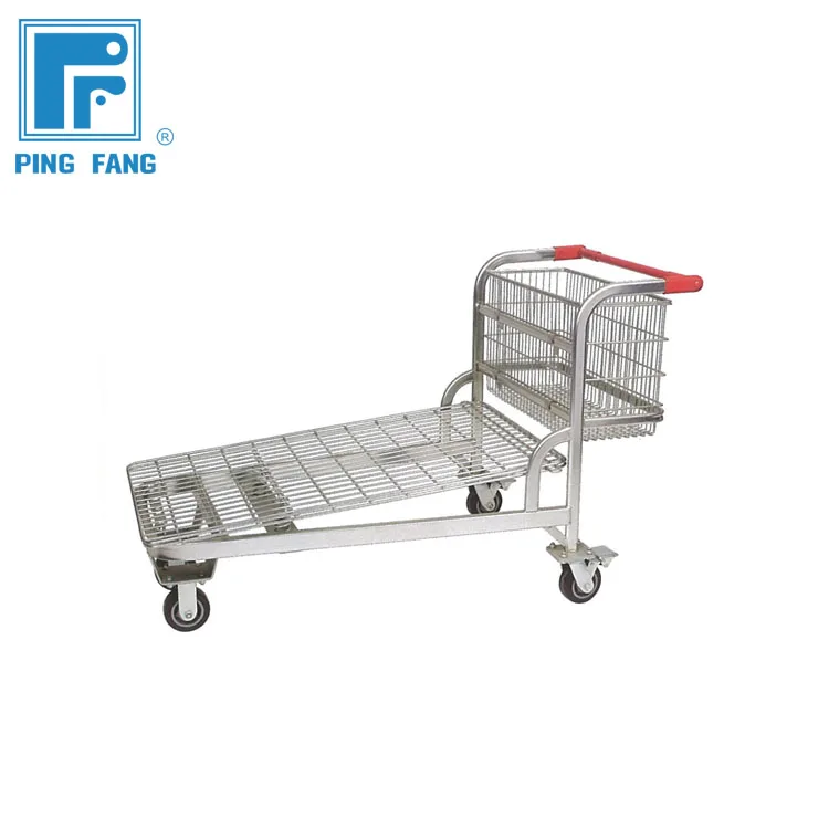 Hot sale Factory directly selling Storage Cargo Carts Logistic Grocery Carts Cargo Trolleys for Supermarket