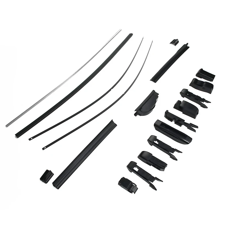 Auto car windshield wipers 3-section and 5-section stainless steel wiper for china factory hot sale