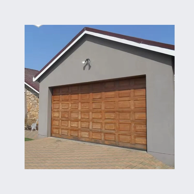 Top Selling Residential Modern Flush Sandwich Panel Automatic Sectional Overhead Steel Garage Door For Homes