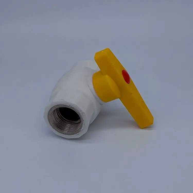 female iron threads ppr ball valve for water pipe and tube
