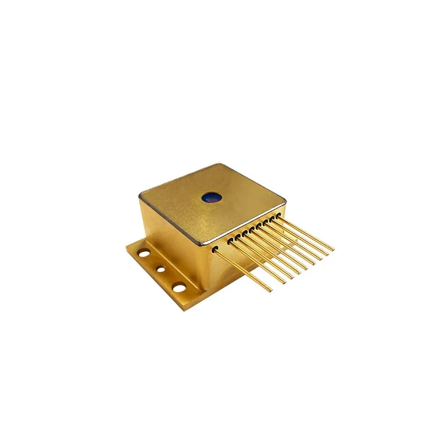 1550nm 2.5W-3W Fiber Coupled Laser Diode Module 9-Pin HHL Package Built-in TEC Cooler PD