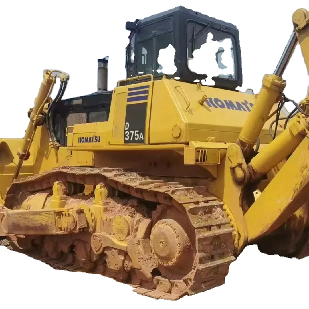 Second-hand Komatsu D375A-5 Bulldozer Used komatsu Japan Original Low best Price D375 D155 D275 D475 crawler Dozer For Sale