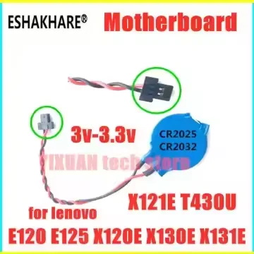 Литиевая батарея для ноутбука CROWN Y 3 В RTC HP CMOS с 2-проводным кабелем cmos тонким разъемом