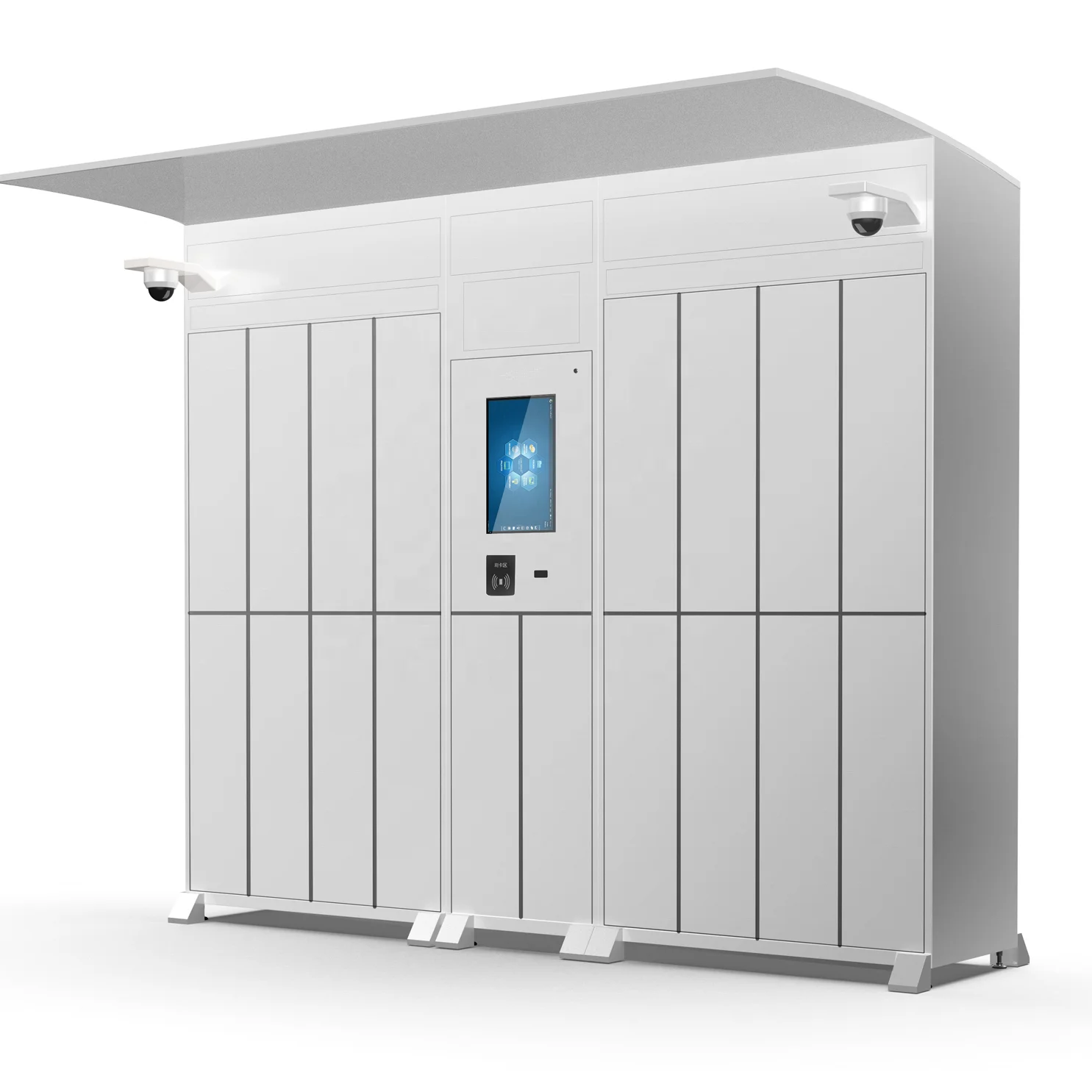 Hot Sale Smart laundry locker waterproof outdoor metal steel locker