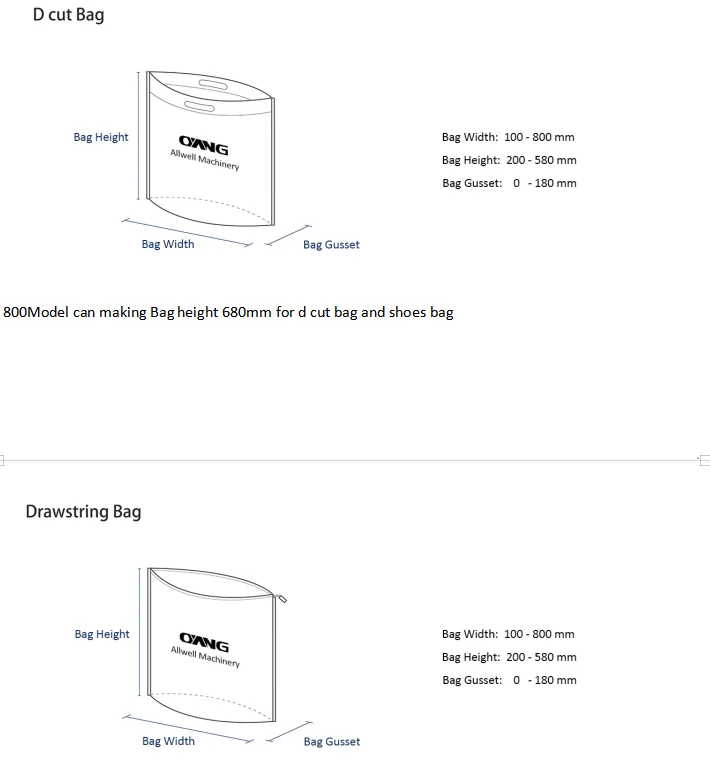 
Full Automatic Shopping Bag Machine Best Price Non Woven Eco Bags Making Machine 