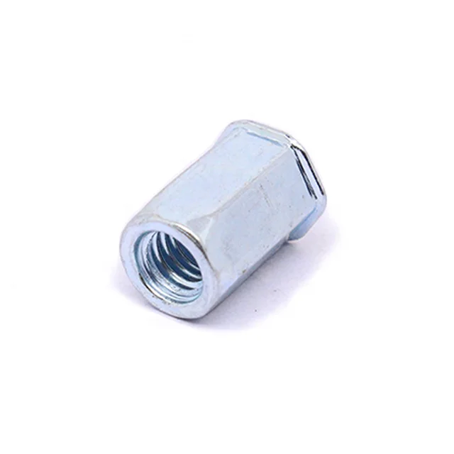 Rivet Nuts Hex Blind Rivet Nut Rivnut Low Price Reduce Head Steel M4 Zinc Plated Galvanized Steel Blind Rivet Nut Customized OEM