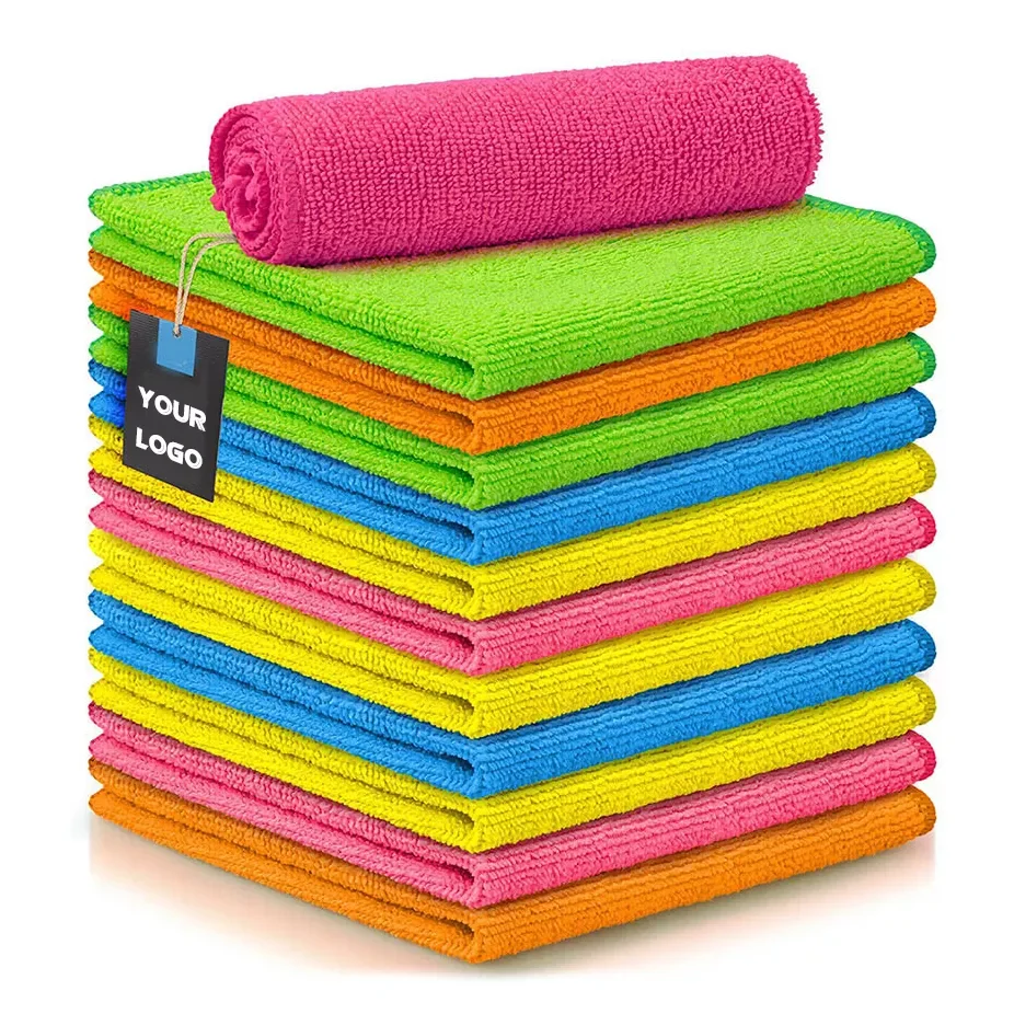 70/30 Water Absorption Without Leaving Water Stains Wholesale Custom Car Wash Towel Cleaning Microfiber Cloth