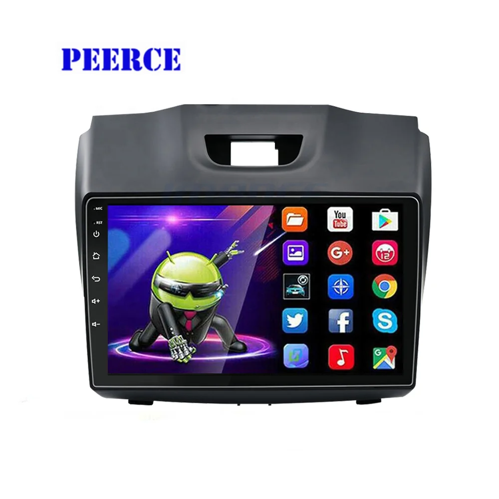 Best sellers 9 inch for Chevrolet S10 ISUZU D-Max 2005-18 android 1+16GB GPS WiFi BT car video dvd player