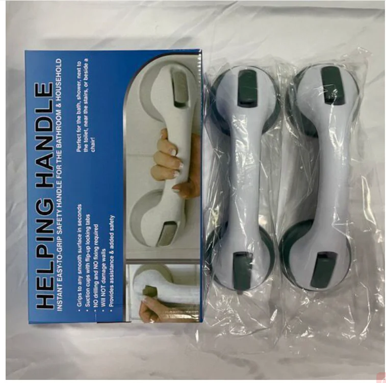 Grab Bar Bathroom Handrails Mild White Color Safety Therapy Origin Type Supplies Rehabilitation