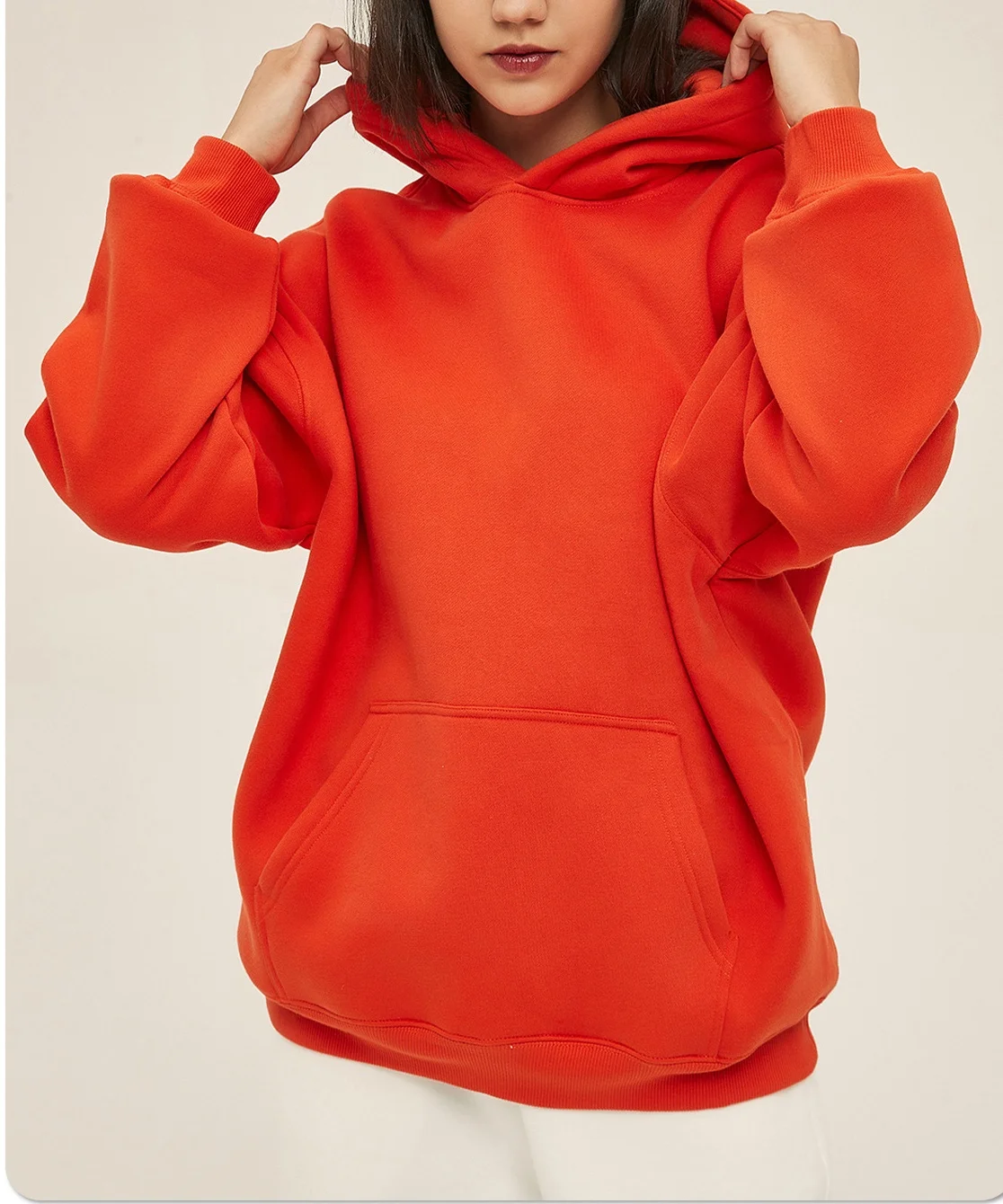 OEM Two Pieces Hoodie sweatpants Set Women Oversize Sporty Hoodie Set Women Clothing Anti Shrink