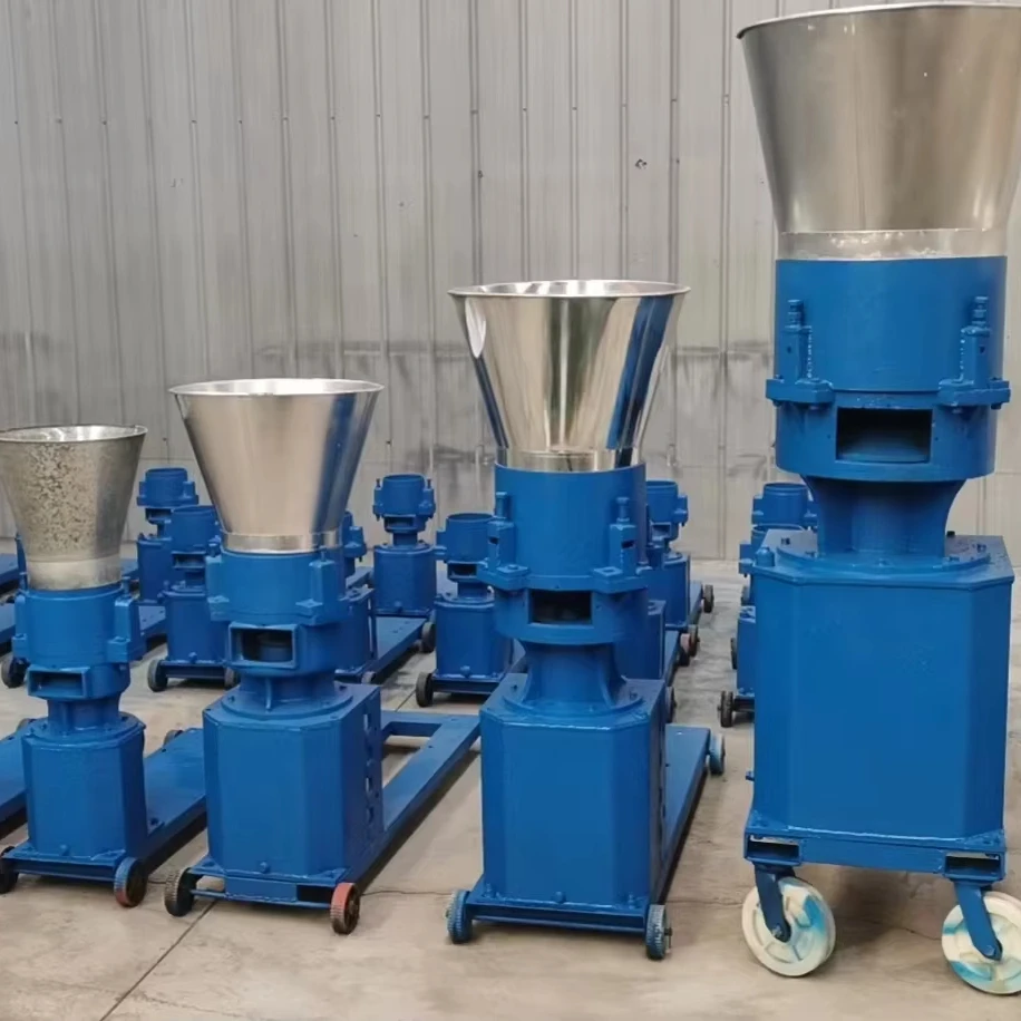 Convert crushed powdered feed into pellet feed suitable for chicken and pig farms, pellet machine