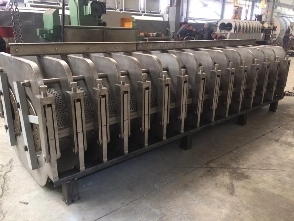 Paper Pulper and sugar filter stainless steel perforated plate  for double screw press