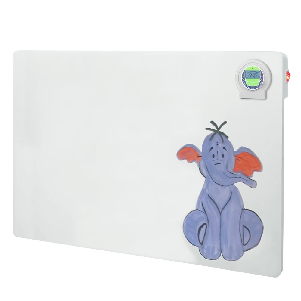 Low heating costs ErP LCD screen Intelligent thermostat P55-L 600*800 550 W wall gentle convector ceramic panel heater convector