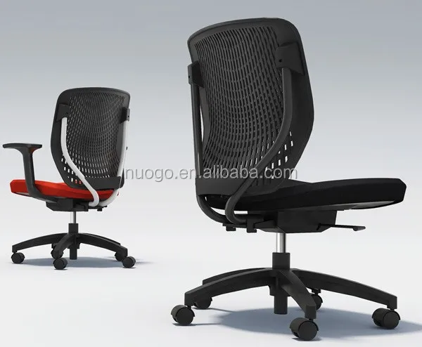 2024 BIFMA Certified Ergonomic Task Swivel Chair Modern Japan Fabric Iron Revolving with Middle Back Plastic Joint Office Chair