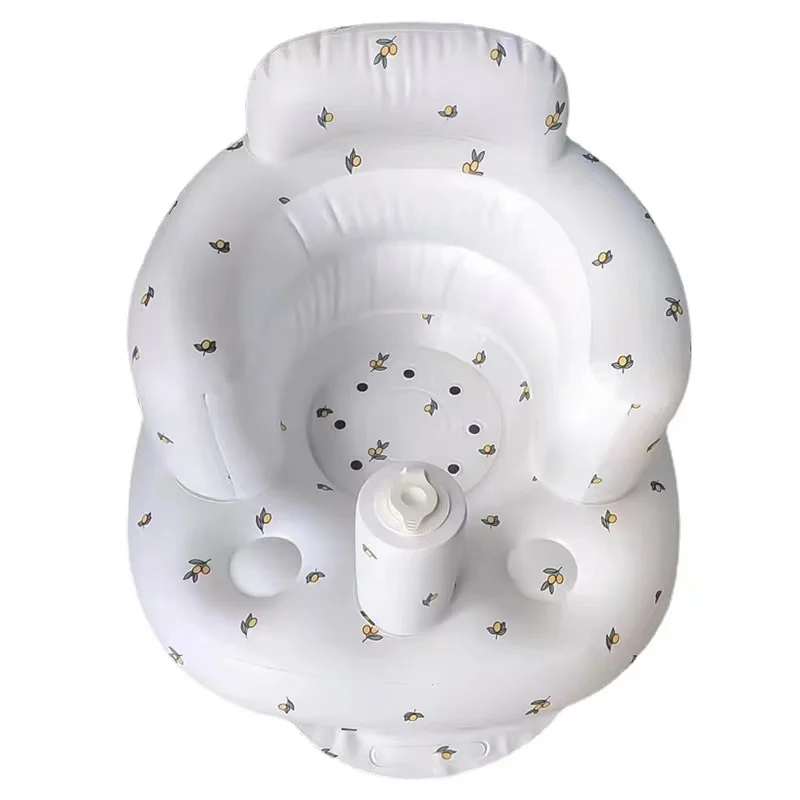 New Style Infant Bath seat  bathing Stool Toddler  Funny Toys Dinning sofa Inflatable Baby Chair