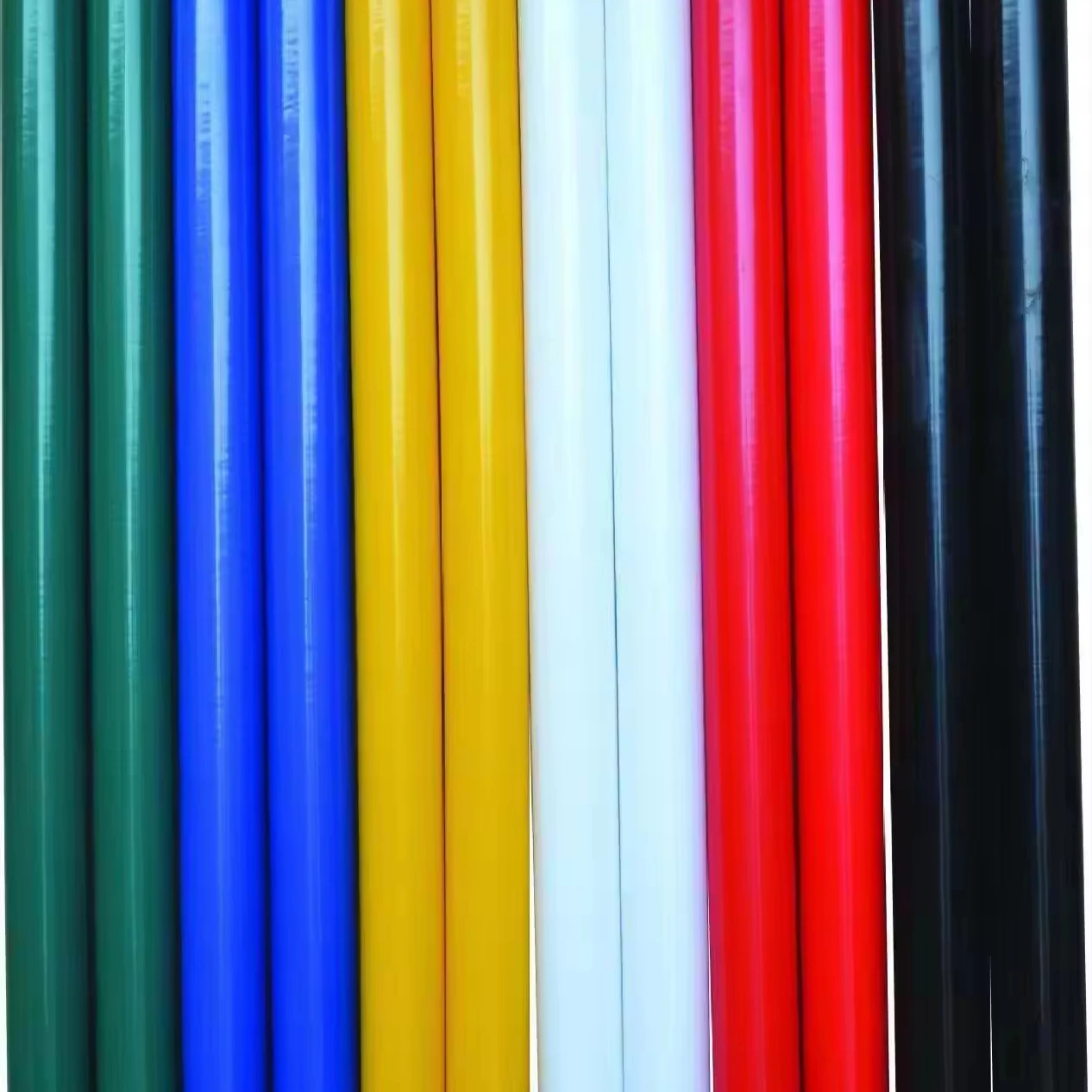 Manufacturer Black Waterproof Electric PVC Tape Jumbo Roll PVC Insulation Tape Log Roll 1260mm With Rubber Glue