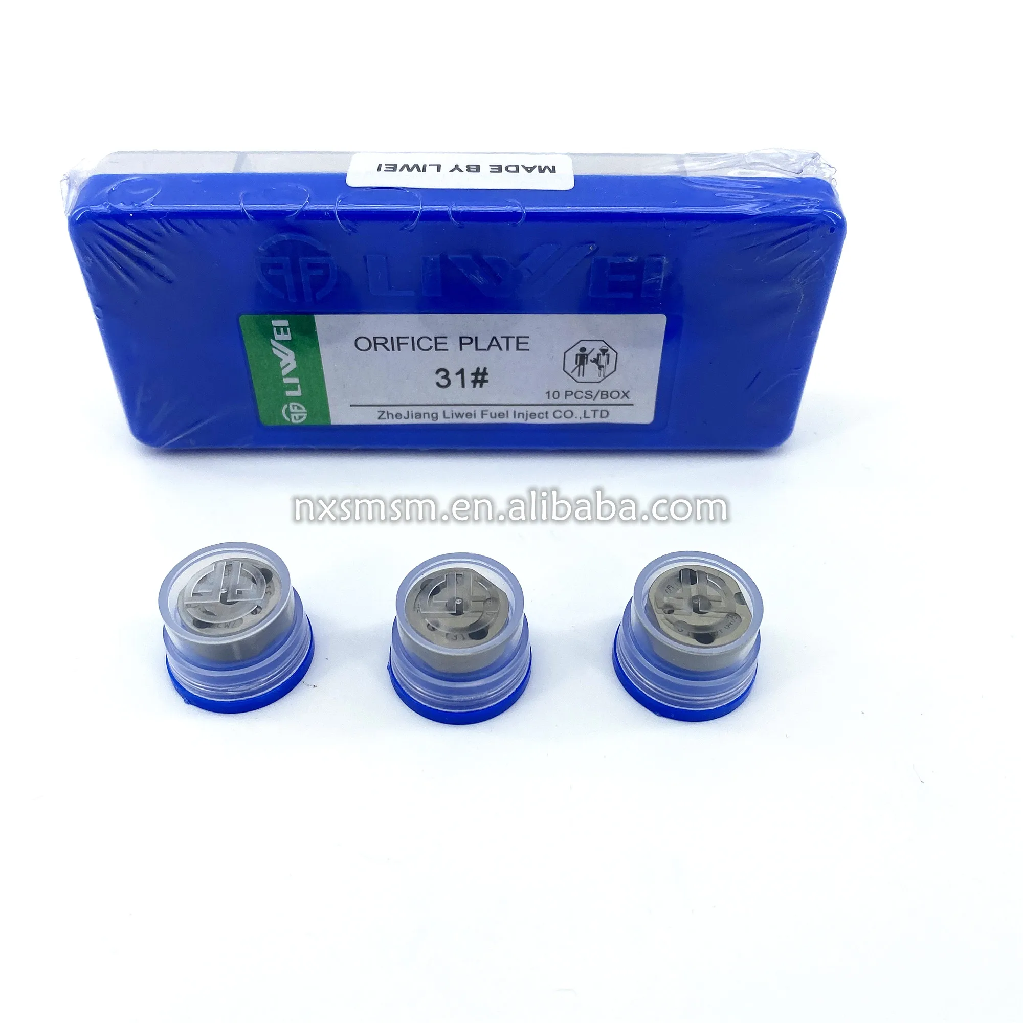 Liwei common rail injector orifice plate 31# diesel valve plate 31# fit for injector 095000-2222 095000-6691 095000-6700 095000-