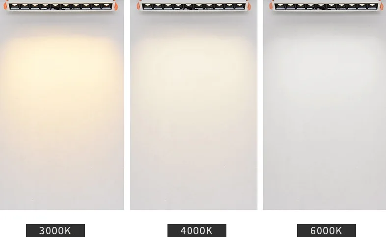 LED recessed square downlight