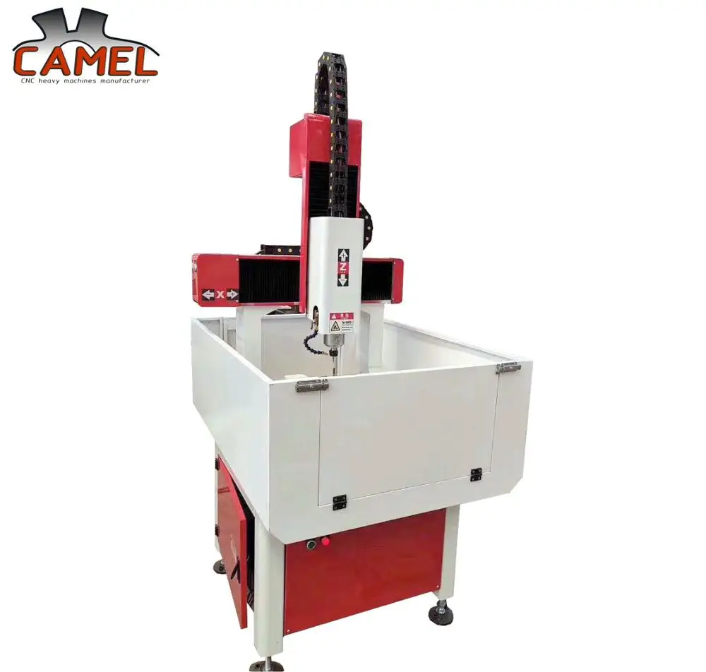 Полузакрытый сверхмощная стальная конструкция прессформы по металлу с ЧПУ типа cnc 3 оси cnc фрезерный станок CA-4040 CA-6060