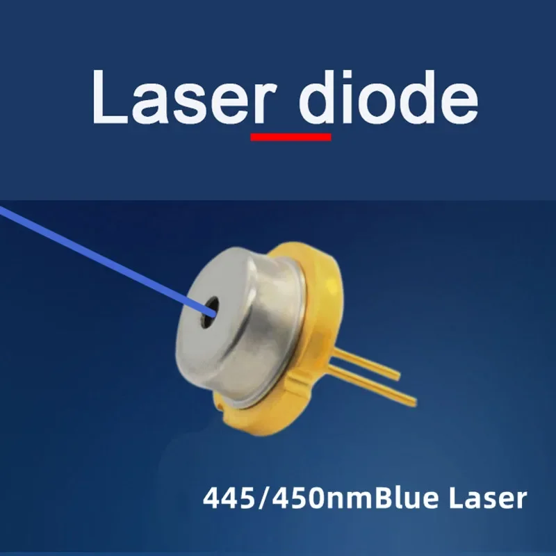 Синий лазерный 445/450nm5w диодный модуль TO9 пакет для резки DIY высокой мощности лазерная резьба номер
