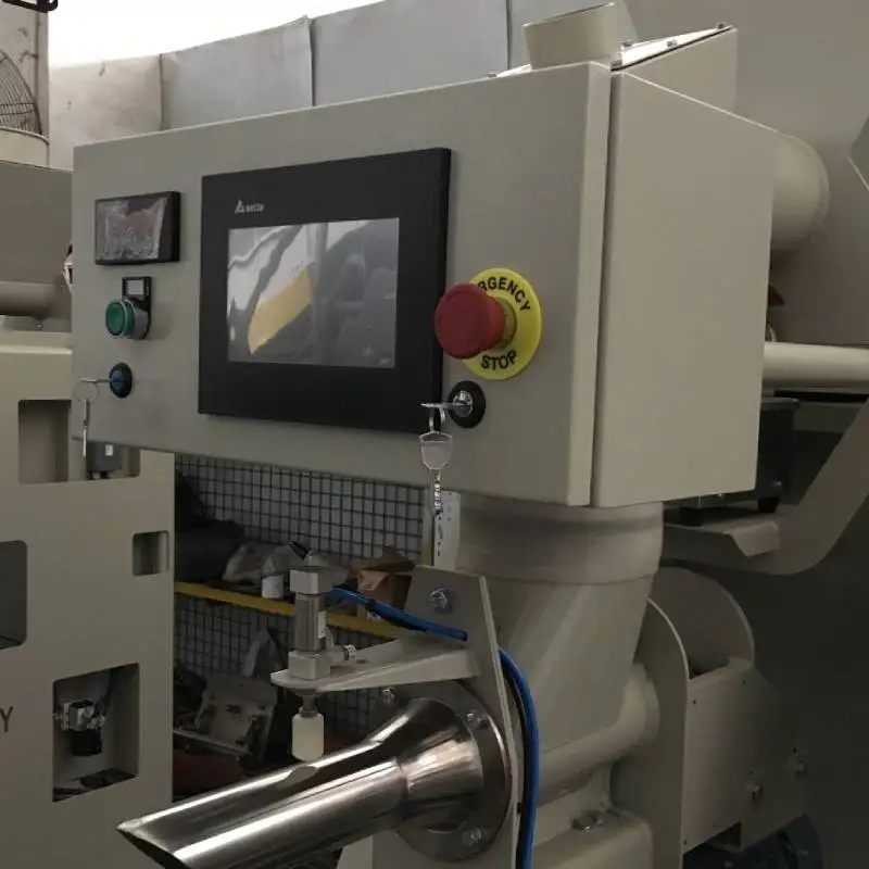 Semi Automatic Easy Operation 20kg 25kg 50kg Auger Feeding Lime Cement Putty Powder Fertilizer Valve Bag Filling Packing Machine