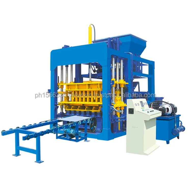 Full Automatic Brick Making Machine Concrete Block Molding Machine QT5-15 Block Making Machine for Sale