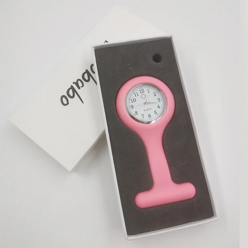 Wholesale Nurse Fob Pocket Watch Dia 38MM Silicone doctor pocket silicone nursing brooch watch tunic for fob nurse watches